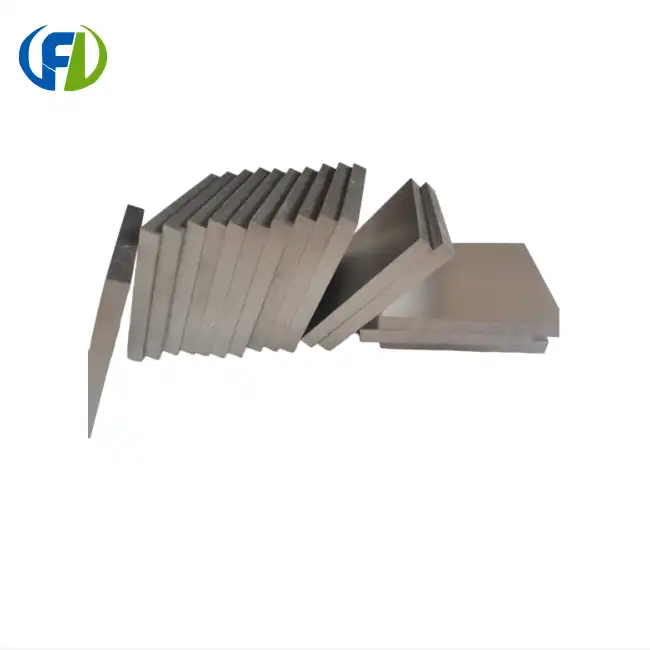 40mm Wide Zirconium Plate